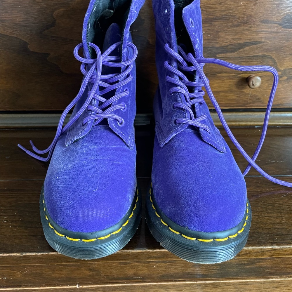 I thought I was into purple, but I’m not.